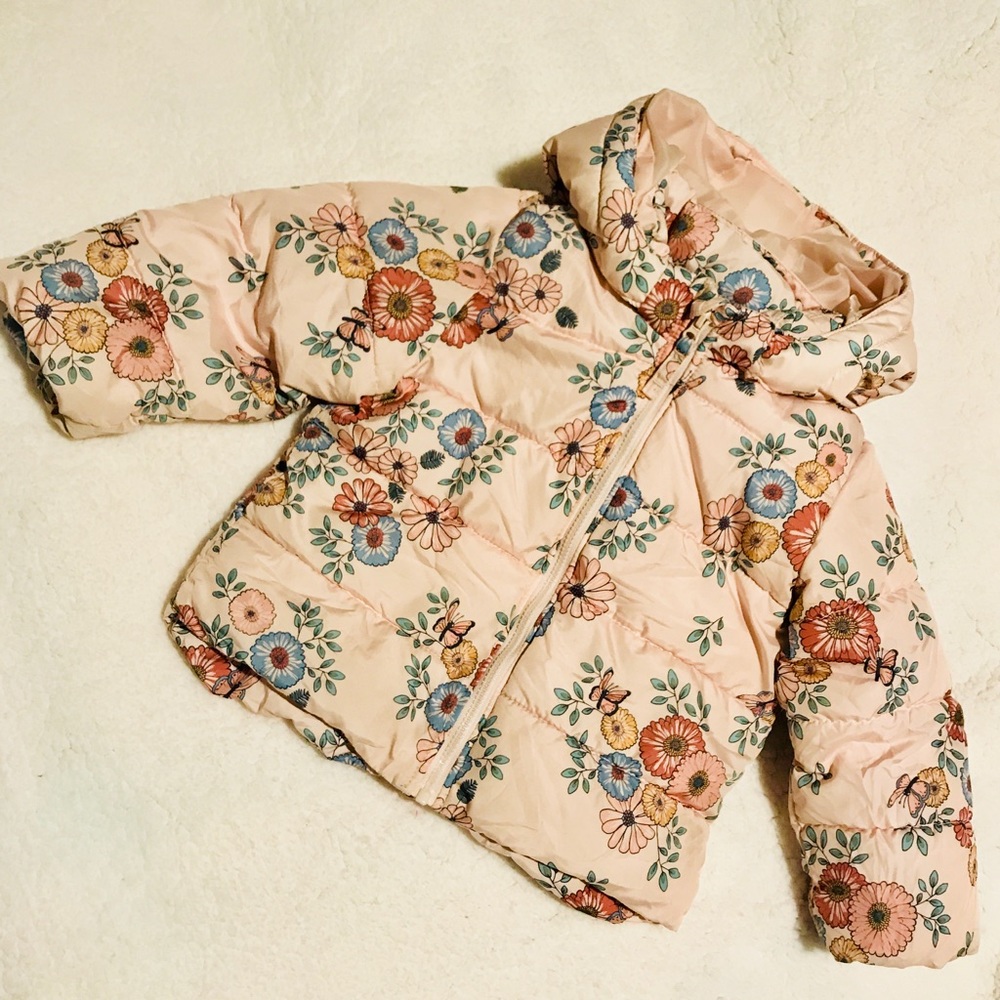 Baby girl winter jacket